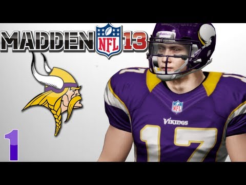 Madden 13 Career Mode : Creation of My Quarterback Anto Garabet - First Preseason Game Ep.1