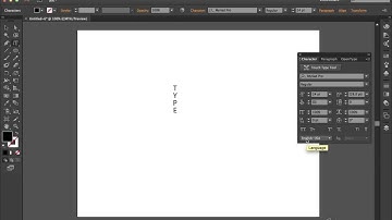 Illustrator CC Tutorials - 11 - Vertical Type Tools