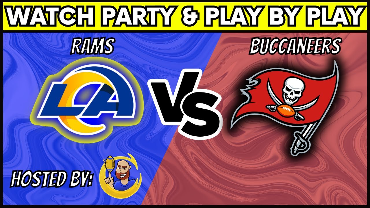 RAMS vs BUCS: SUNDAY NIGHT FOOTBALL! 🏈 LIVE Watch Party, Game Reaction (Week 12)
