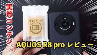 AQUOS R8 proレビュー！コンデジ級1型カメラの威力を見よ！