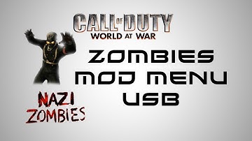 COD 5 Zombies Mod Menu USB Tutorial + No Jailbreak