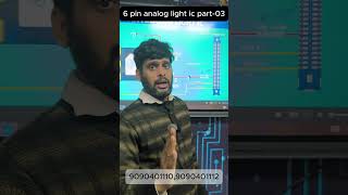 6 pin analog light ic part 3 #chiplevelrepair #ytshortsvideo #viralvideo #youtubeshorts #smartphone
