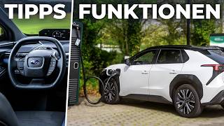 Subaru Solterra 2026 | Tipps für E-Auto-Neulinge, Funktionen, Apps & Einstellungen