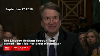 FLASHBACK: The Lindsey Graham Speech That Turned The Tide For Brett Kavanaugh
