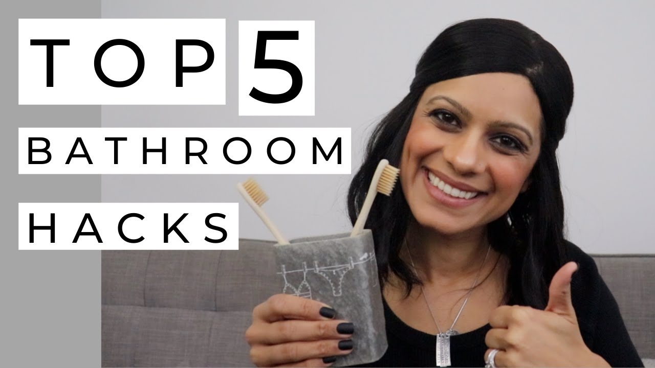 5 AMAZING BATHROOM HACKS THAT WILL CHANGE YOUR LIFE! Small Bathroom