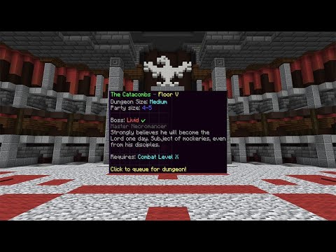 Doing Floor 5 In Hypixel Skyblock I Doing Every Dungeon Floor In Hypixel Skyblock Part-6