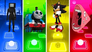 TV Woman Vs Thomas the Train Vs Shadow Vs Train Eater  Tiles Hop EDM Rush!