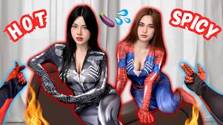 I love hot & spicy Spider-Girl's Sister 🌶(Romantic Love Story by Spider-man ParkourPOV in Real Life)