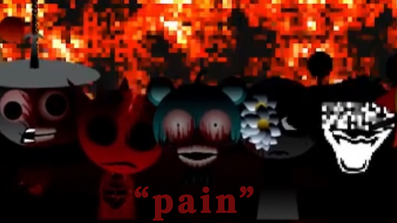  “pain” Sprunki Shifted crazy's take mix