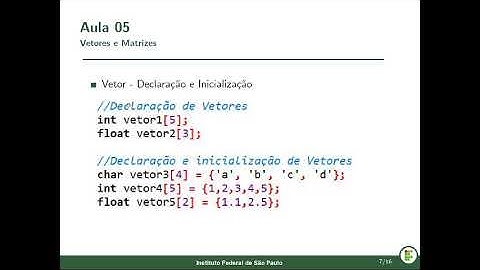 TLP - Aula 05 - Trabalhando com Vetores e Matrizes em C++ - Parte 02