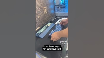 Two ways to use Arrow Keys on a 60% Keyboard! 💯⚡