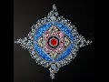 "Alpona Design | Mandala Kolka Art | Traditional Bengali Alpana & Body Art Tutorial 🎨✨"