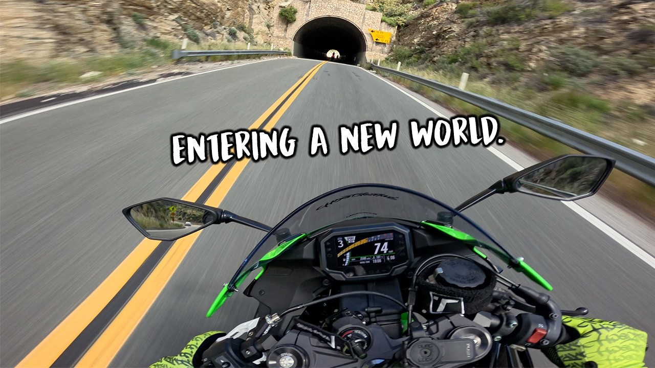 Angeles Crest Highway on a ZX6R! Can a 600 keep up with S1000RRs