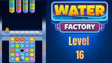 Water Factory level 16 Walkthrough Solution 
