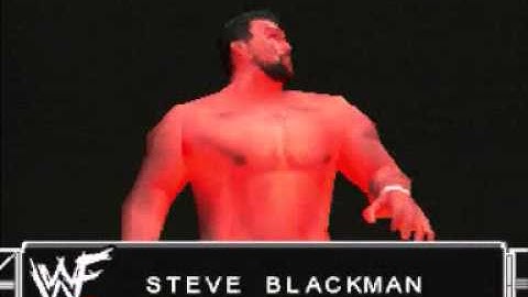 WWF Smackdown 1 Steve Blackman Entrance