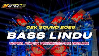 Dj Cek Sound Terbaru 2026  Bass Lindu Pengguncang Gedung Horeg Josjis kipli Id Remix 