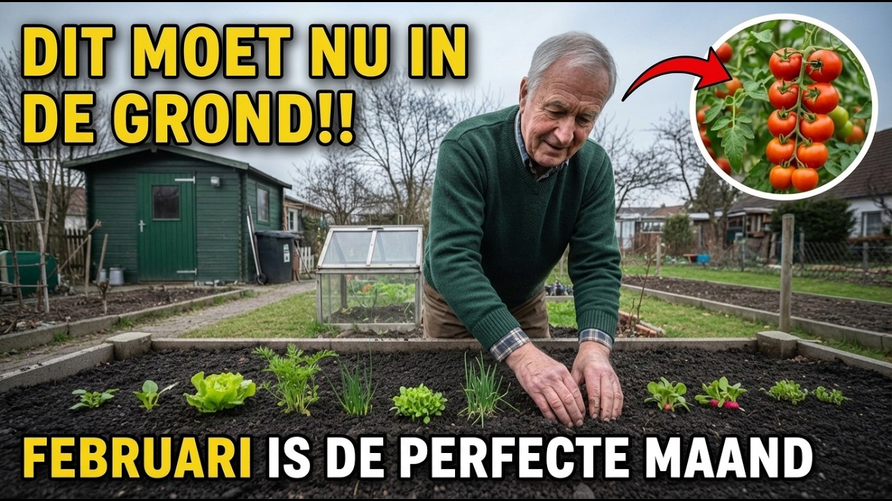 8 Gewassen Die Je In Februari Moet Planten, Om Veel Te Oogsten