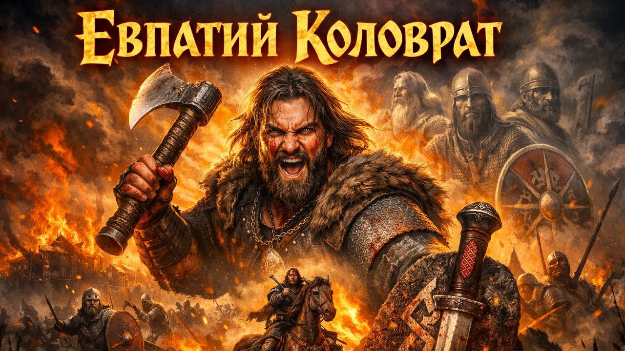 ⚔️ Евпатий Коловрат — Легенда Русских Воинов | Славянский Фолк-Рок 🔥