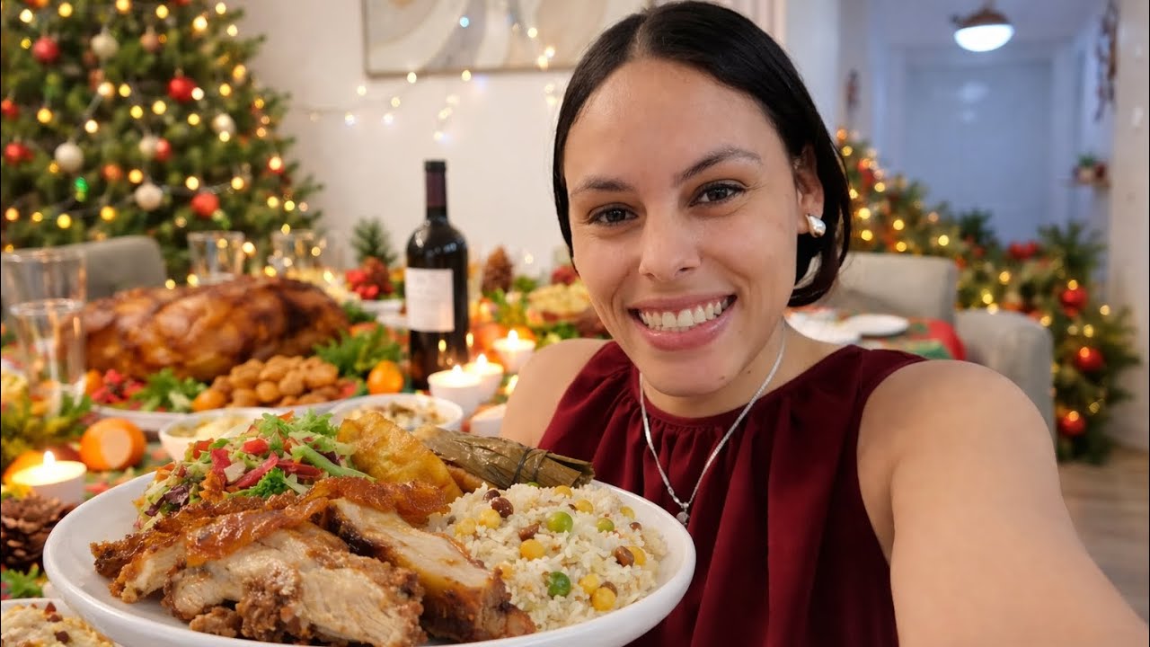 Así celebramos la NAVIDAD en República Dominicana 🇩🇴🎄 | Nuestra noche buena 2025