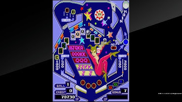 Arcade Archives PINBALL ACTION Game Over