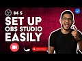 How to SET UP OBS STUDIO to RECORD in 1080p, 1440p, and 4K in 84 S