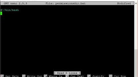 07: Linux Shell Script to Change Permissions with Parameters