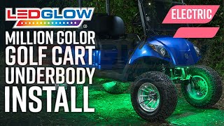 LEDGlow | How To Install LED Underbody Lights On An Electric Golf Cart