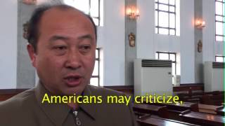 Interview of an Official Of The Catholic Church In Pyongyang North Korea (english sub)