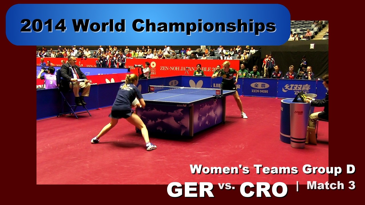 2014 WTTC Women's Team - Group D: GER - CRO Match 3: Kristin Silbereisen v Petra Petek