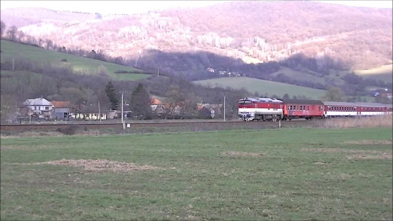 ZSSK 757.004-7 na R 814  Domica.