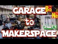 Building my Makerspace & Video Recording Studio Part 1!