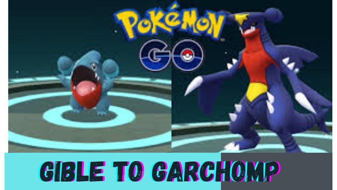 100iv🔥Wild Max 1033 CP Gible Evolution. Pokemon Go. YouTube