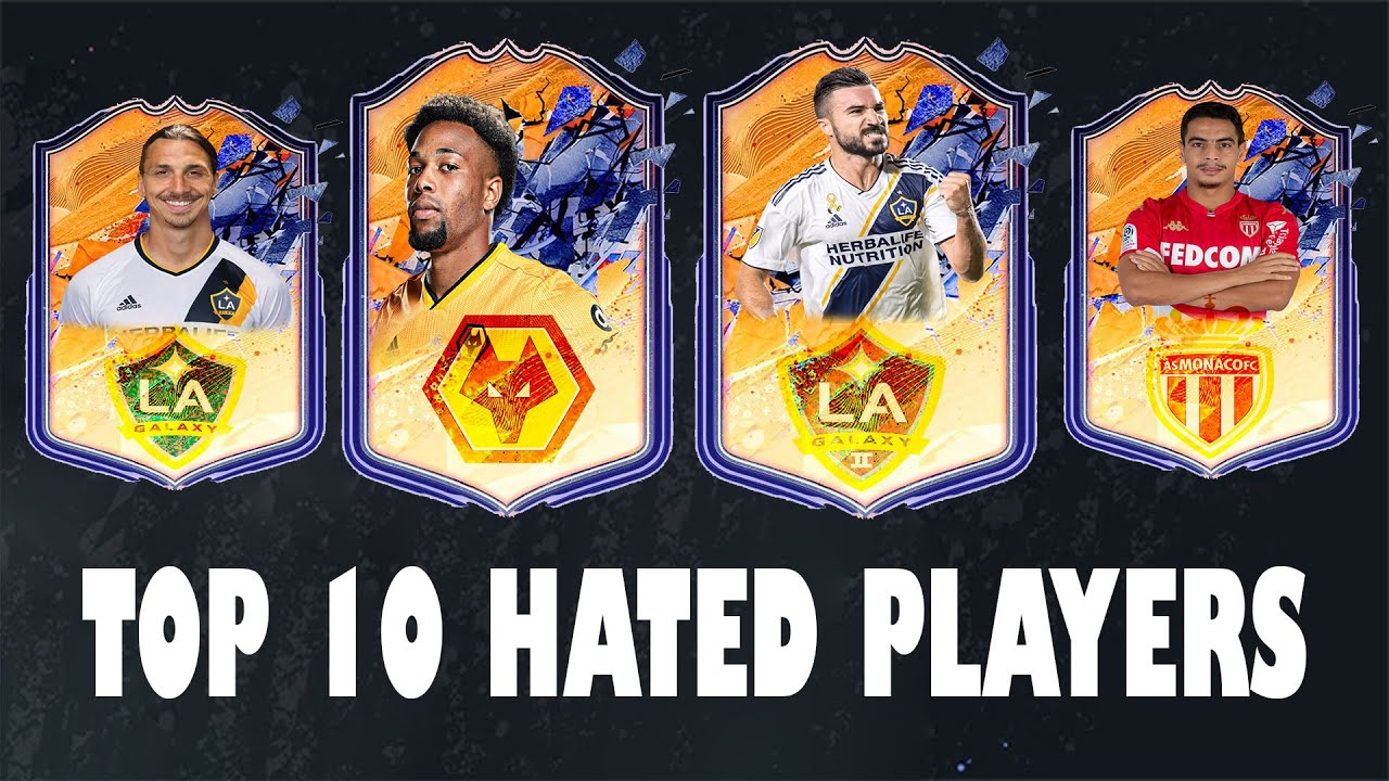 TOP 10 HATED PLAYERS ON FIFA 17 - FIFA 20