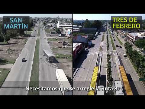 KATOPODIS RECLAMA REALICEN OBRA RUTA 8