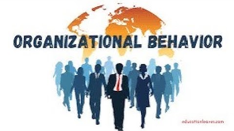 Organization Behavior / Chapter 1 / Overview of Organizational Behavior/ Afaan oromotin 