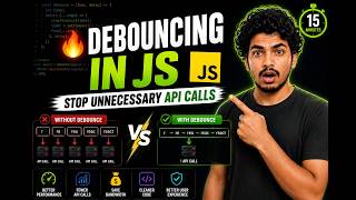 Debouncing in JavaScript Explained | Complete Guide with Real Projects