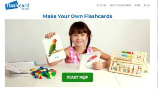 How to make flashcards online?