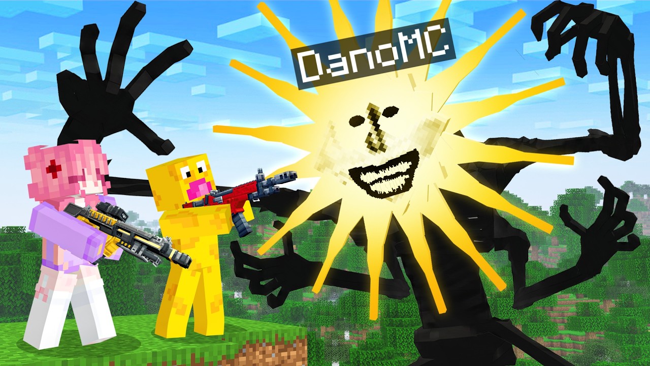 Trolleé a Mis Amigos con El HOMBRE Del SOL Maldito en MINECRAFT