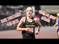 Freshman Sadie Engelhardt runs 4:35 mile at Arcadia, world age group record! - Last Lap!