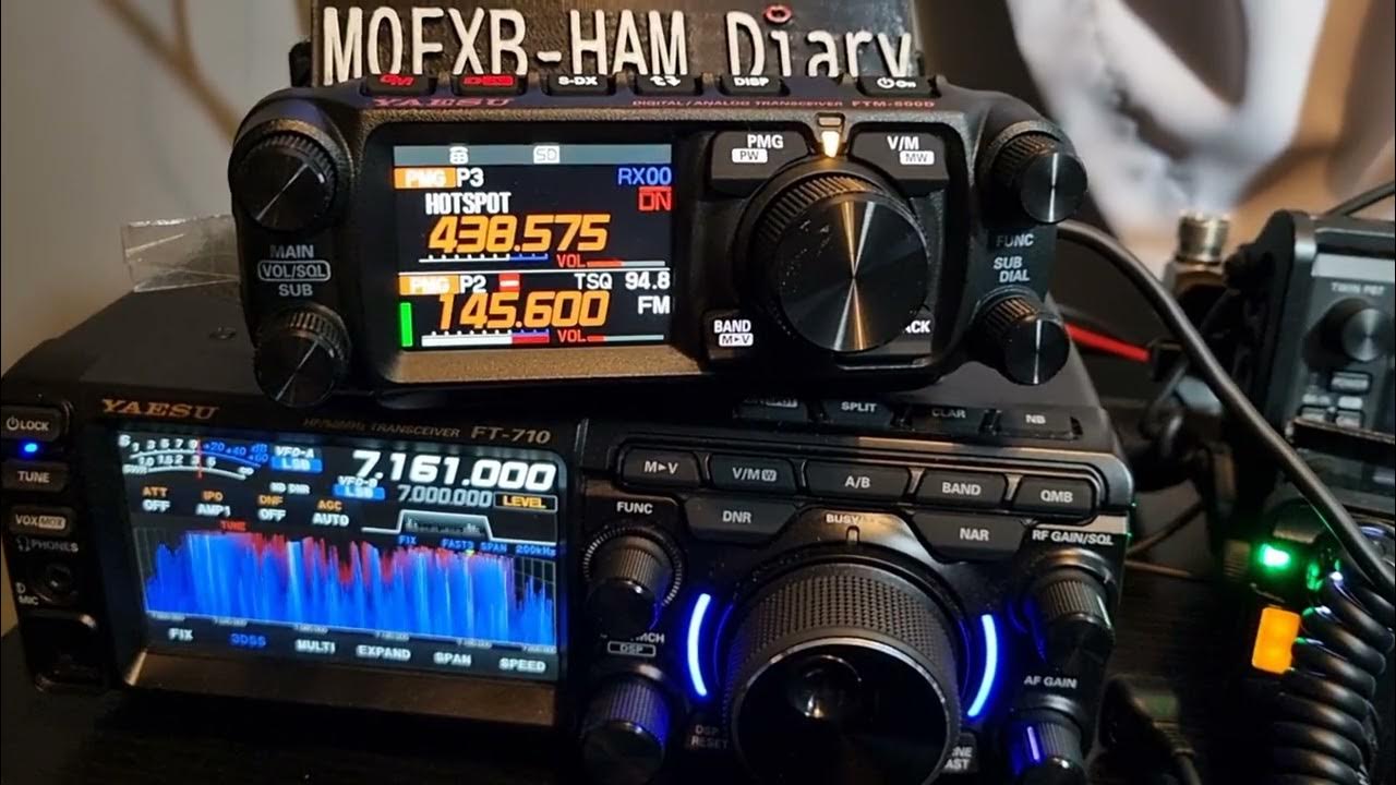 Yaesu FT710 & YAESU FTM500 YouTube