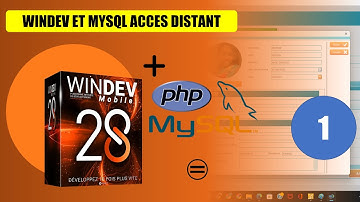 WinDev et MySQL distant | Guide complet  : Analyse de Projet, Génération RAD & Conception du Menu #1