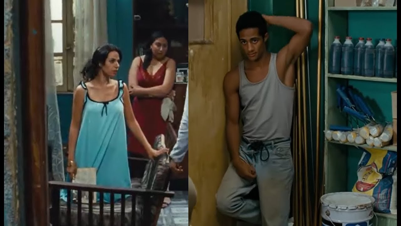 محمد رمضان دخل عليهم البيت و هما بقمصان النوم شوف عمل فيهم ايه