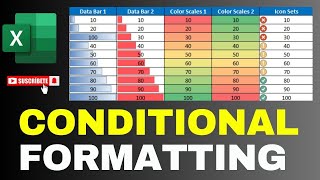Excel Conditional Formatting | Conditional Formatting | Color Conditional Formatting | Part 2