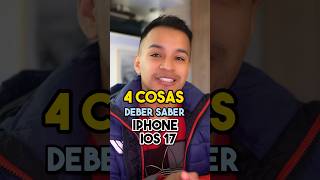 4 cosas que debes de saber de iPhone con iOS 17 en modo Standby #ios17