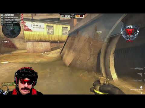 DrDisrespect EPIC CSGO FLASHBANG