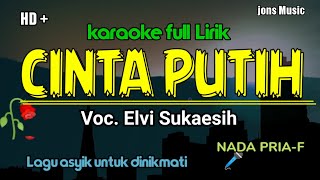 Download Lagu CINTA PUTIH || ELVI SUKAESIH || KARAOKE DANGDUT || NADA PRIA  MP3