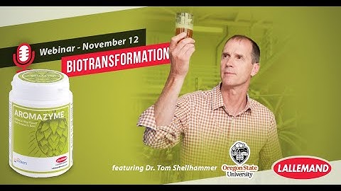 Biotransformation featuring new product Aromazyme with Dr. Shellhammer