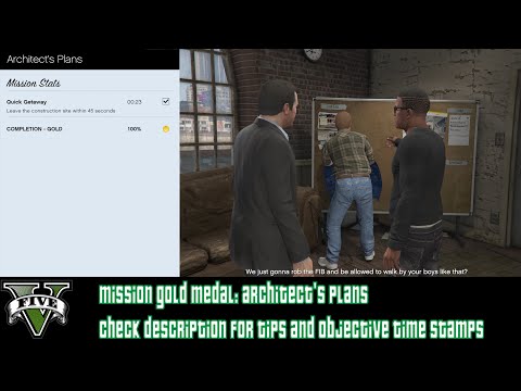 GTA V: "Architect's Plans" Mission Gold Medal