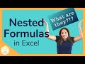 What is a Nested Formula in Excel??? - Tutorial