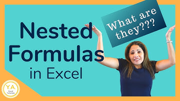 What is a Nested Formula in Excel??? - Tutorial